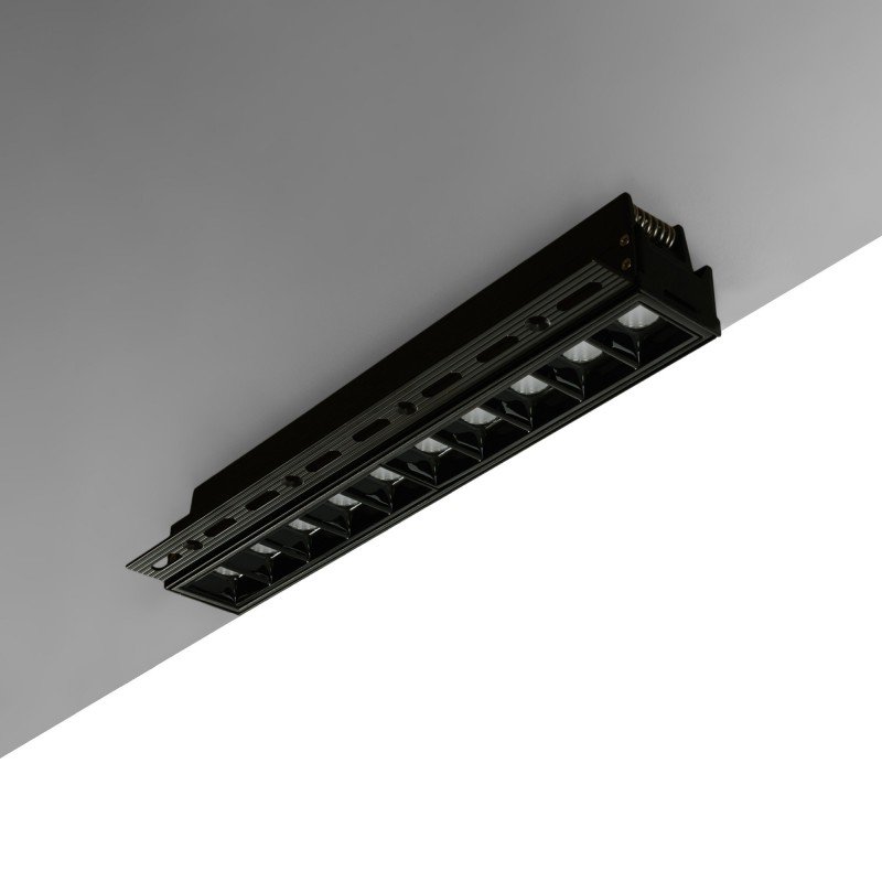 Spot LED encastré rectangulaire 20W – UGR18 – Pour Placo