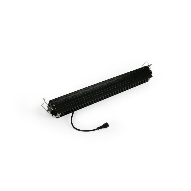 Spot LED encastrable linéaire 30W pour placo – UGR18 - IRC90 – Noir