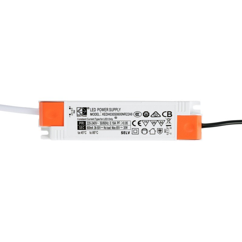 Spot LED encastrable linéaire 30W pour placo – UGR18 - IRC90 – Noir