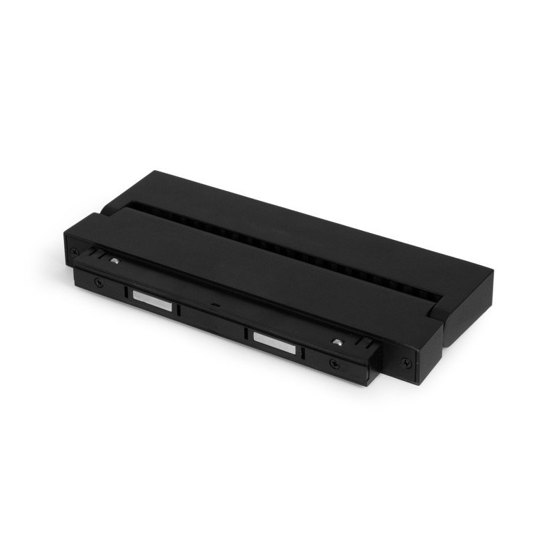 Spot LED linéaire orientable sur rail magnétique 48V - 12W - 2800K - Puce OSRAM - UGR18 - Noir