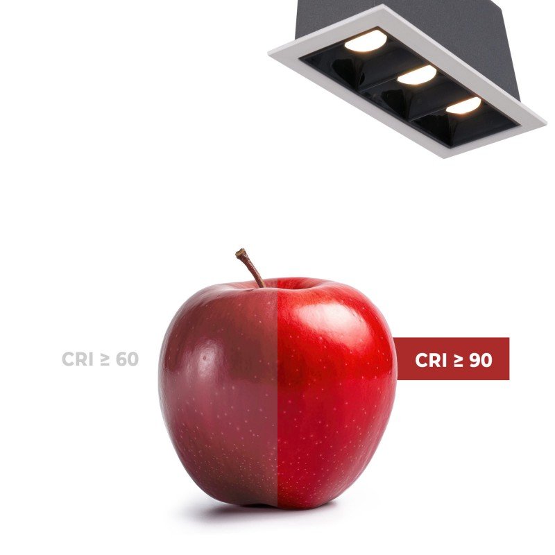 Spot LED encastrable 6W – Ultra confort UGR18