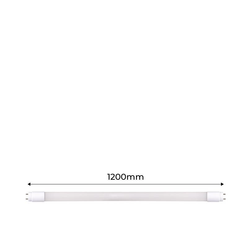 Tube LED T8 120cm 18W – Haute Performance – Verre