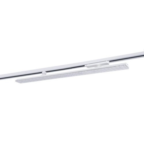Luminaire linéaire LED triphasé orientable 40W – CCT réglable sur 3 tonalités de 3000K à 5000K – IRC90 – Driver KGP – Blanc
