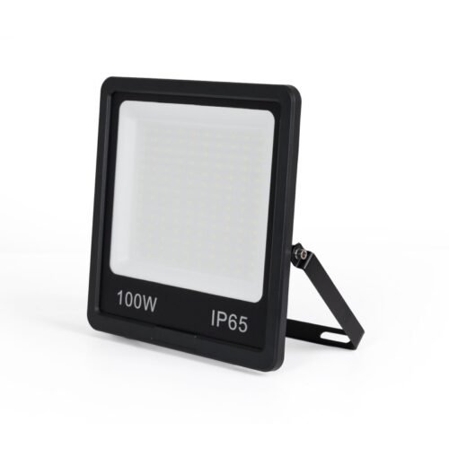Projecteur LED extérieur 100W – Puissant – IP65 Noir