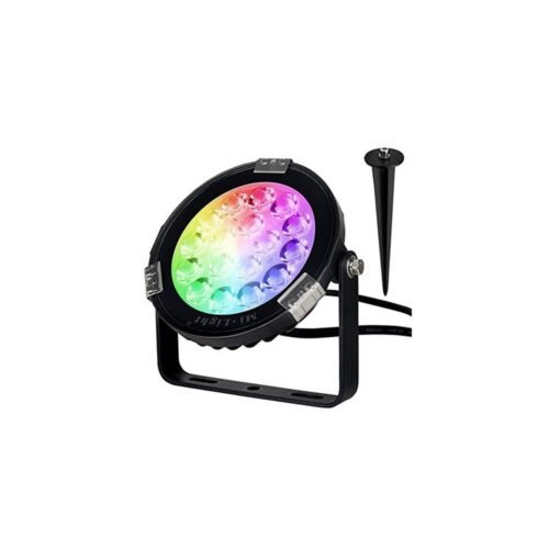 Projecteur LED RGB 9W – Ultra WIFI RF IP66 – Jardin