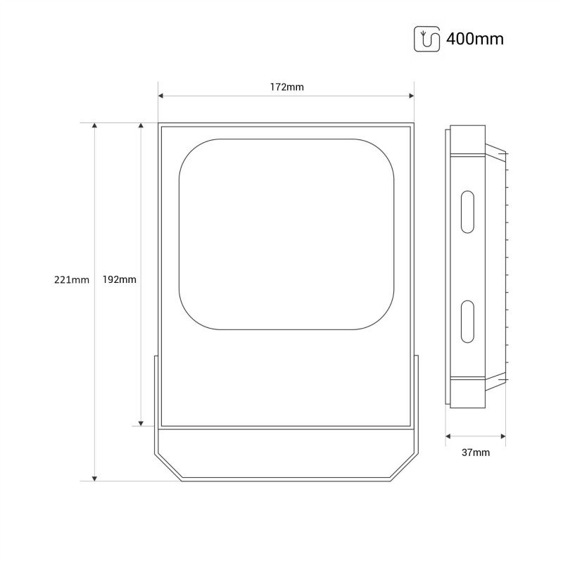 Projecteur LED extérieur 35W – Professionnel CCT – IP66-1
