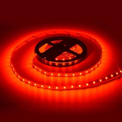 Ruban LED 12V 5m – 50W Haute Performance – IP20 – Rouge