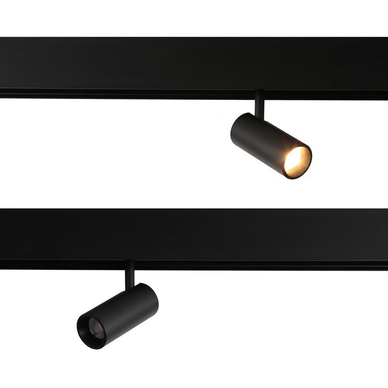 Spot Magnétique pour Commerces 6W – Ultra IRC90 – Noir