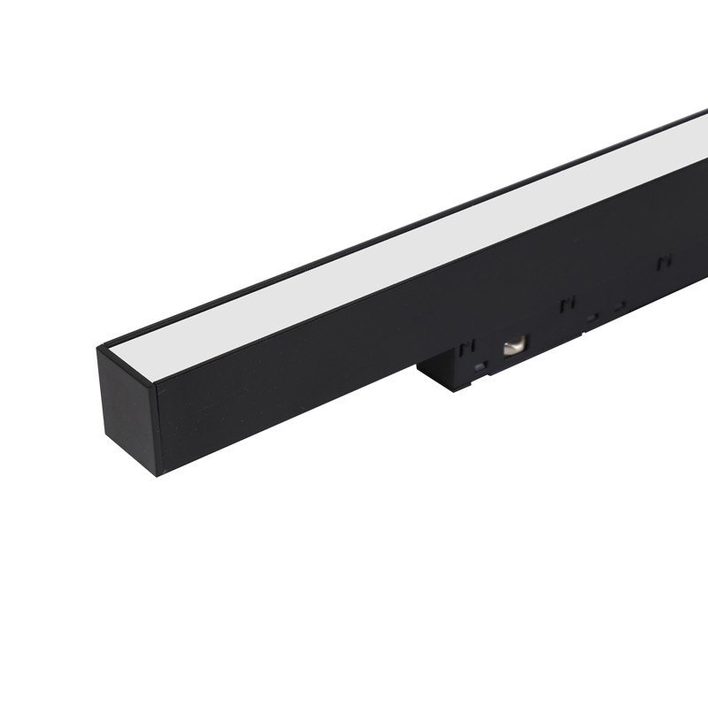 Spot LED rail magnétique 10W – Opale – Noir