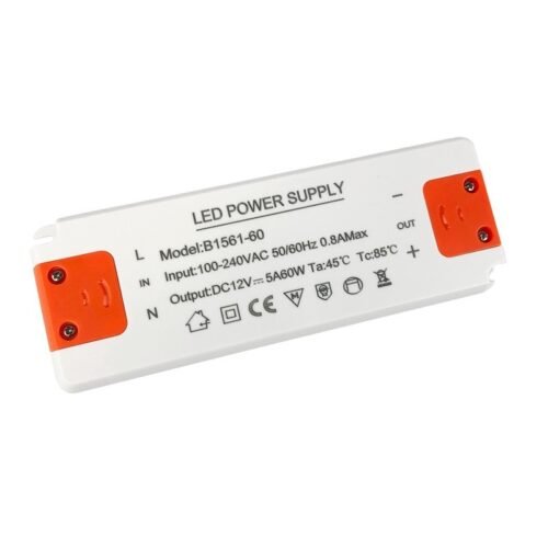 Alimentation LED 12V 60W – Ultra Plate – Haute Performance