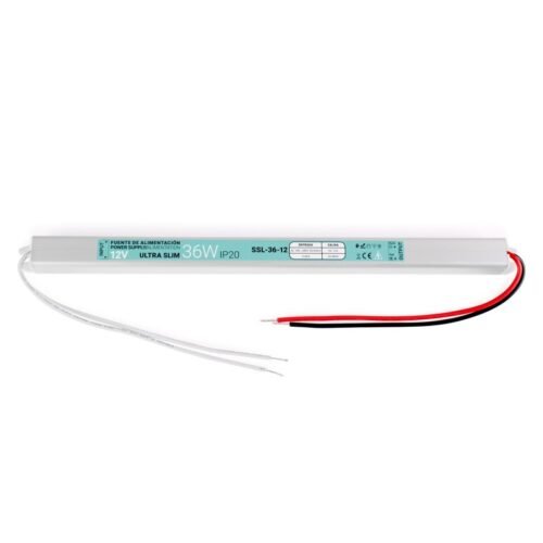 Alimentation LED extra plate 12V – 36W – IP20
