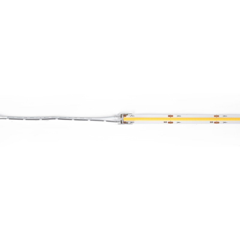 Connecteur départ ruban LED COB 10mm – Haute performance sans soudure