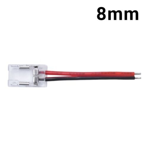 Connecteur ruban LED 8mm – Haute performance – Sans soudure