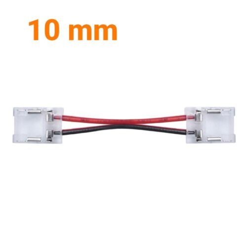 Connecteur ruban LED 10mm – Haute performance – Sans soudure
