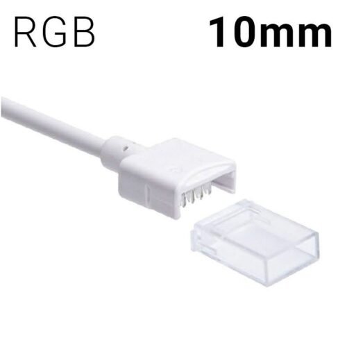 Connecteur ruban LED RGB 10mm – IP68 – Extérieur