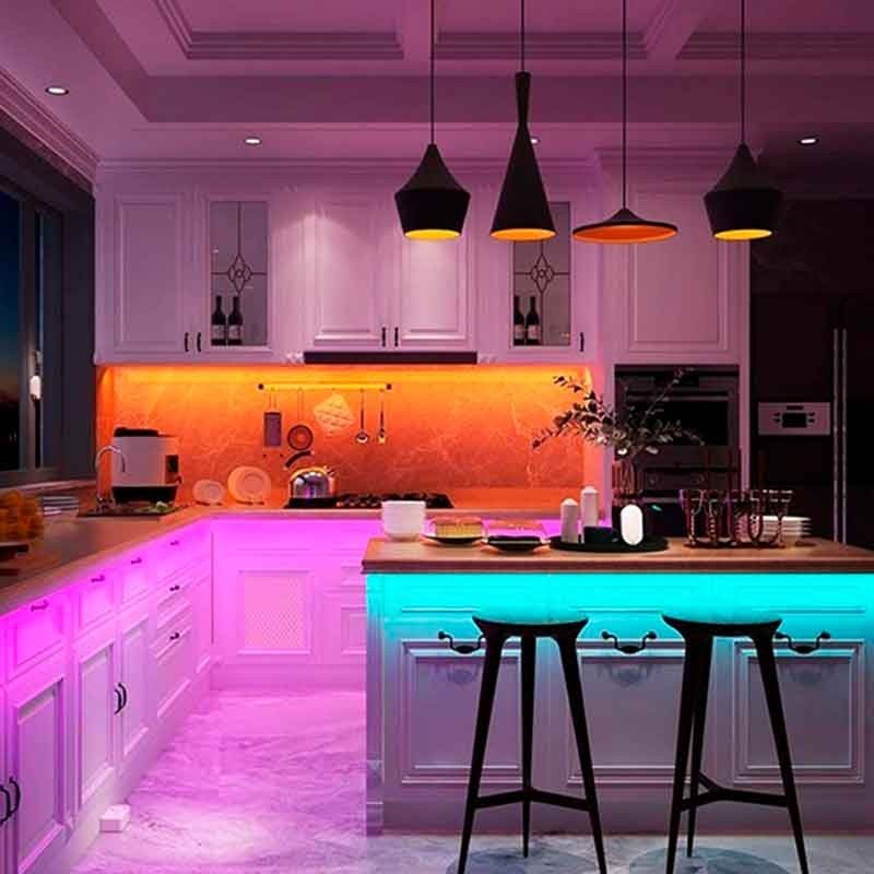 Ruban LED RGB 5m 24W – Haute performance – Ambiance déco