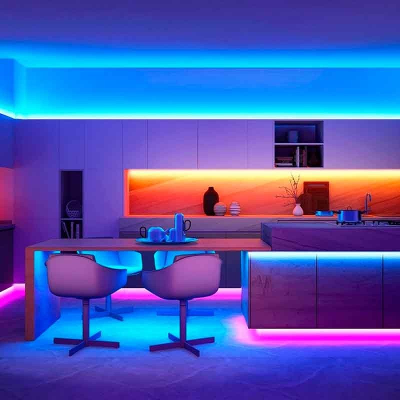 Ruban LED RGB 5m 24W – Haute performance – Ambiance déco