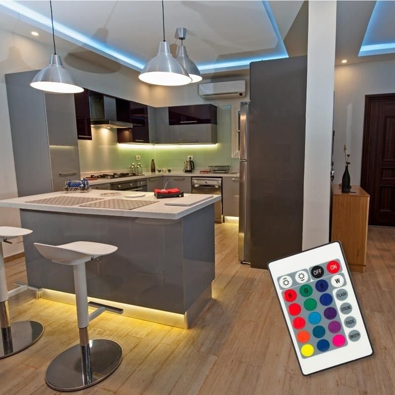 Ruban LED RGB 5m 24W – Haute performance – Ambiance déco