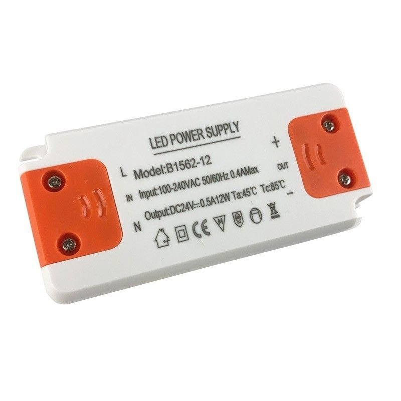 Alimentation LED 24V 12W – Ultra Extra Plate – IP20 1 Alimentation LED 24V 12W – Ultra Extra Plate – IP20