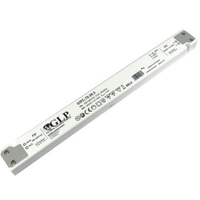 Alimentation LED 24V 75W – Ultra Plate – GLP 1 Alimentation LED 24V 75W – Ultra Plate – GLP