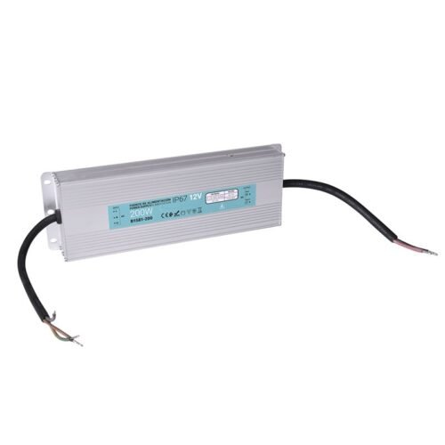 Transformateur 12V 200W – IP67 Puissant – Extérieur