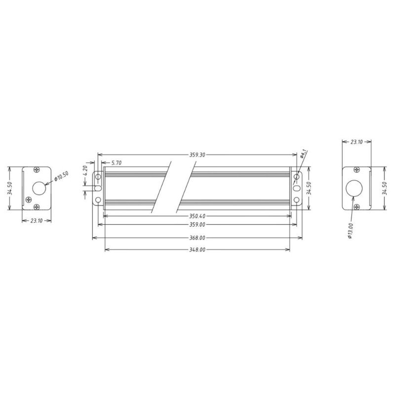 Alimentation Slim 200W - 12V - 16.5A - étanche IP67 7 Alimentation Slim 200W - 12V - 16.5A - étanche IP67 – Image 7