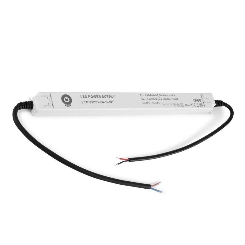 Alimentation LED 24V 100W – Ultra plate – Étanche IP66 2 Alimentation LED 24V 100W – Ultra plate – Étanche IP66