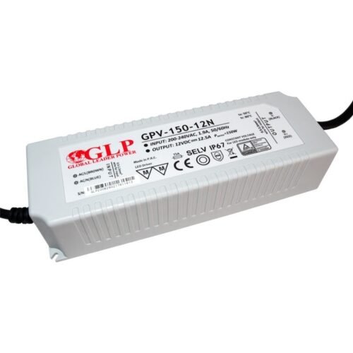 Alimentation LED 150W 12V – GPL – étanche IP67
