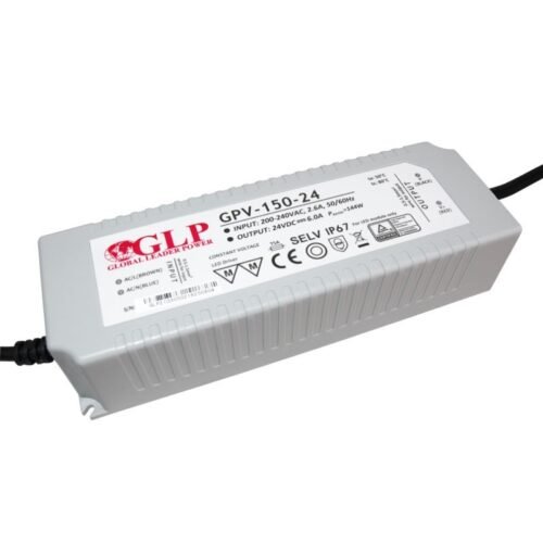 Alimentation LED 24V – 150W – étanche IP67 – GLP
