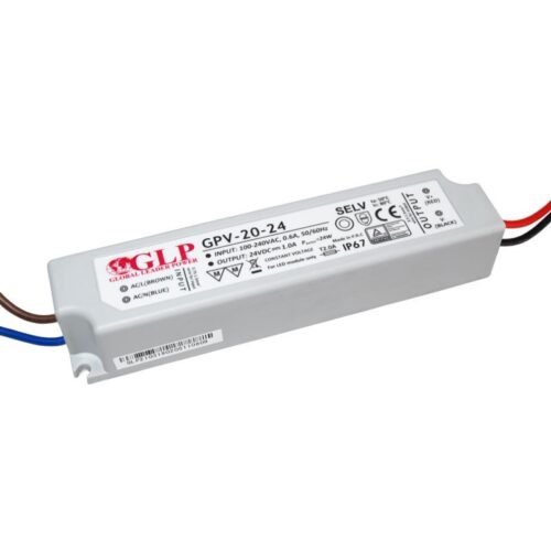Alimentation LED 24V 20W – IP67 Haute performance extérieur
