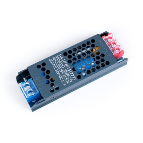 Alimentation LED 24V 100W slim – 4,2A – Intérieur