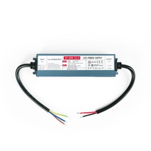 Alimentation LED 24V 60W extra-plate – 2.5A – étanche IP67