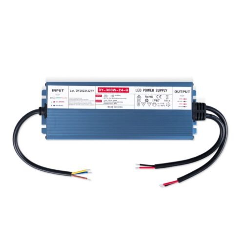 Alimentation LED 24V 300W extra-plate 12.5A – Étanche IP67