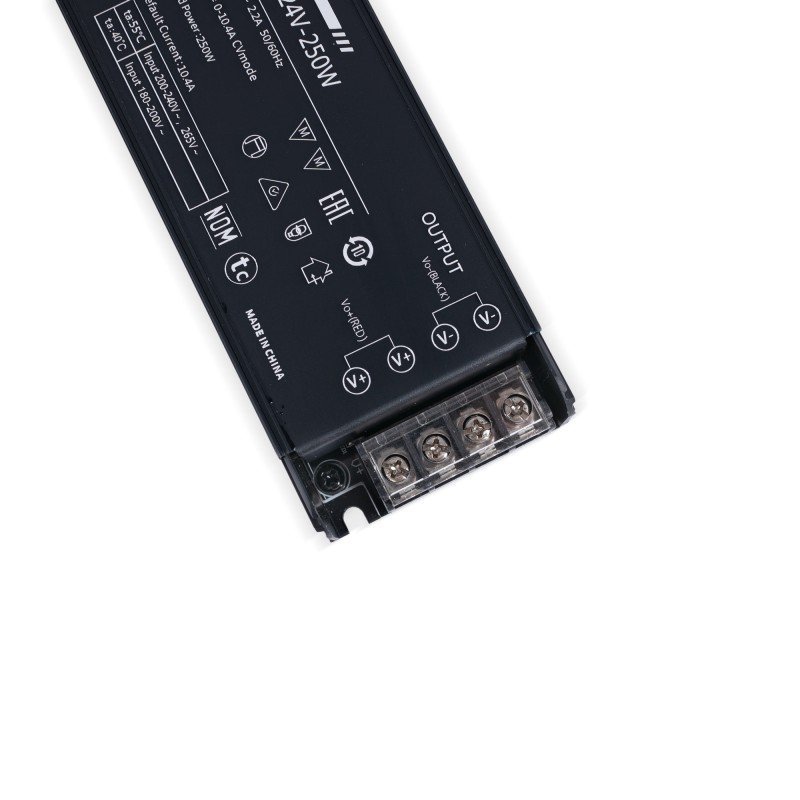 Alimentation LED 24V 250W extra-plate - 10.4A - IP20 3 Alimentation LED 24V 250W extra-plate - 10.4A - IP20 – Image 3