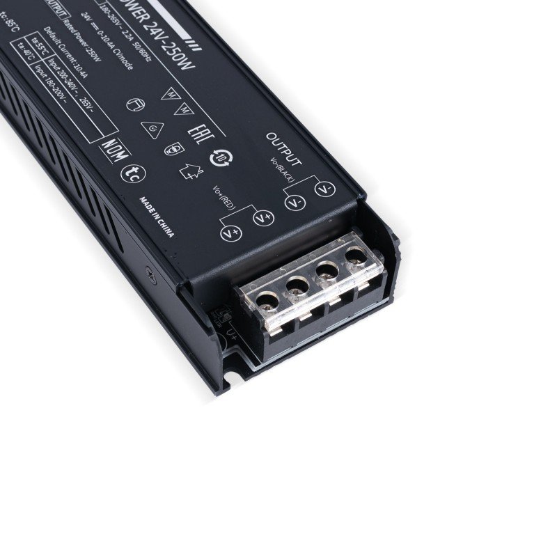 Alimentation LED 24V 250W extra-plate - 10.4A - IP20 4 Alimentation LED 24V 250W extra-plate - 10.4A - IP20 – Image 4