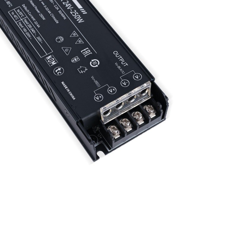 Alimentation LED 24V 250W extra-plate - 10.4A - IP20 5 Alimentation LED 24V 250W extra-plate - 10.4A - IP20 – Image 5