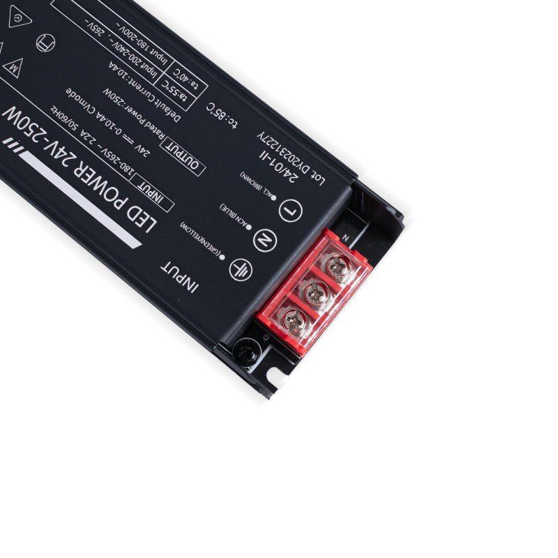 Alimentation LED 24V 250W extra-plate - 10.4A - IP20 6 Alimentation LED 24V 250W extra-plate - 10.4A - IP20 – Image 6