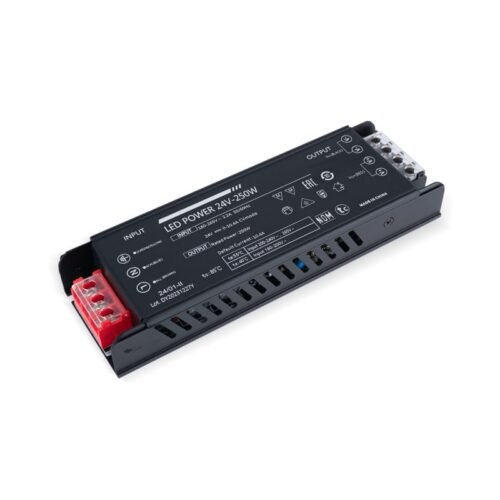 Alimentation LED 24V 250W extra-plate – 10.4A – IP20