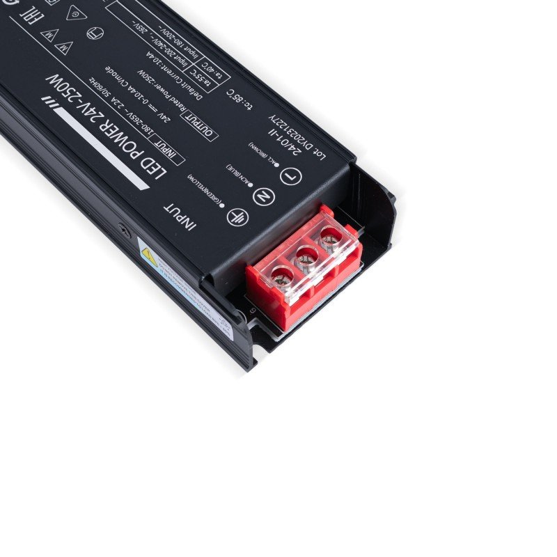 Alimentation LED 24V 250W extra-plate - 10.4A - IP20 7 Alimentation LED 24V 250W extra-plate - 10.4A - IP20 – Image 7