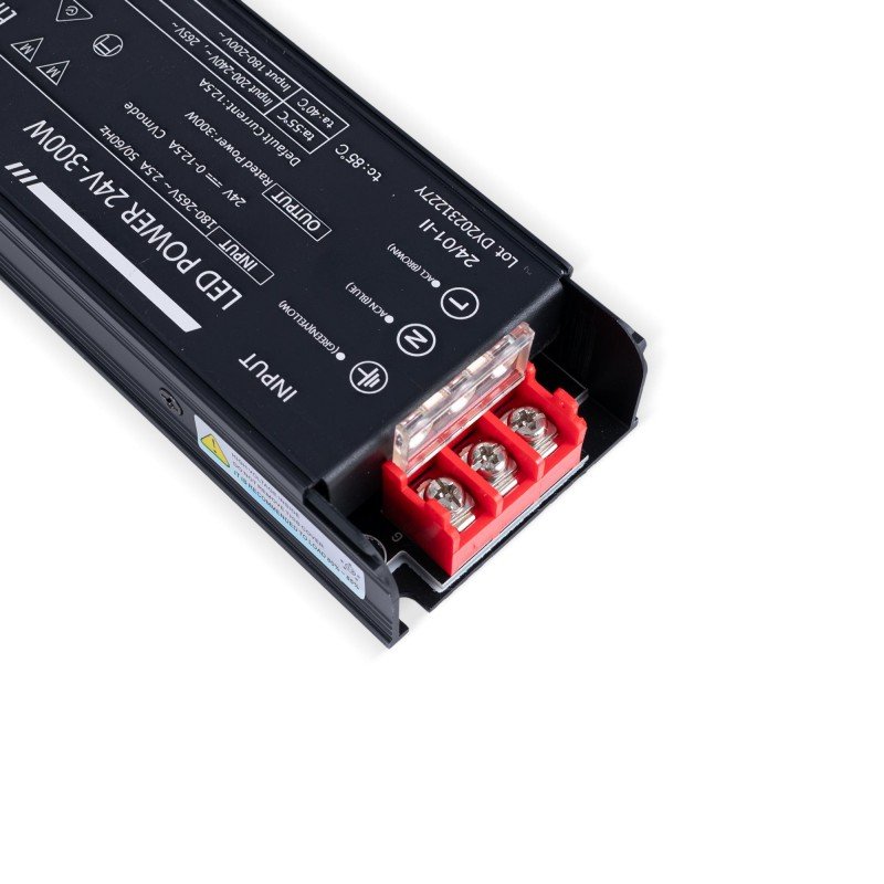 Alimentation LED 24V 300W extra-plate – 12.5A - Haute performance 8 Alimentation LED 24V 300W extra-plate – 12.5A - Haute performance – Image 8