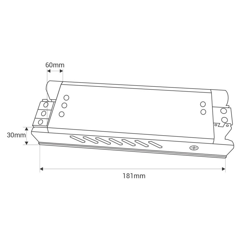 Alimentation LED 24V 300W extra-plate – 12.5A - Haute performance 9 Alimentation LED 24V 300W extra-plate – 12.5A - Haute performance – Image 9
