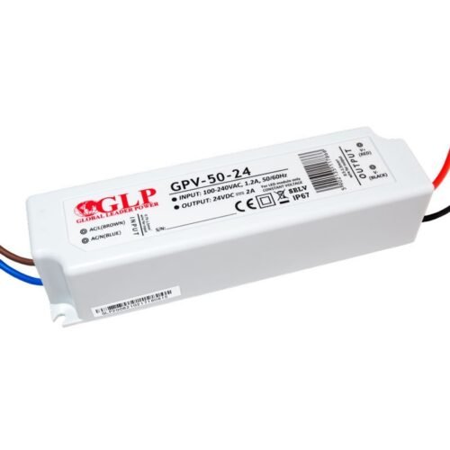 Alimentation LED 24V 50W – Haute performance IP67 – Extérieur