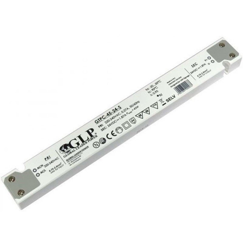 Alimentation LED 24V 45W – Ultra Plate – Pro 1 Alimentation LED 24V 45W – Ultra Plate – Pro