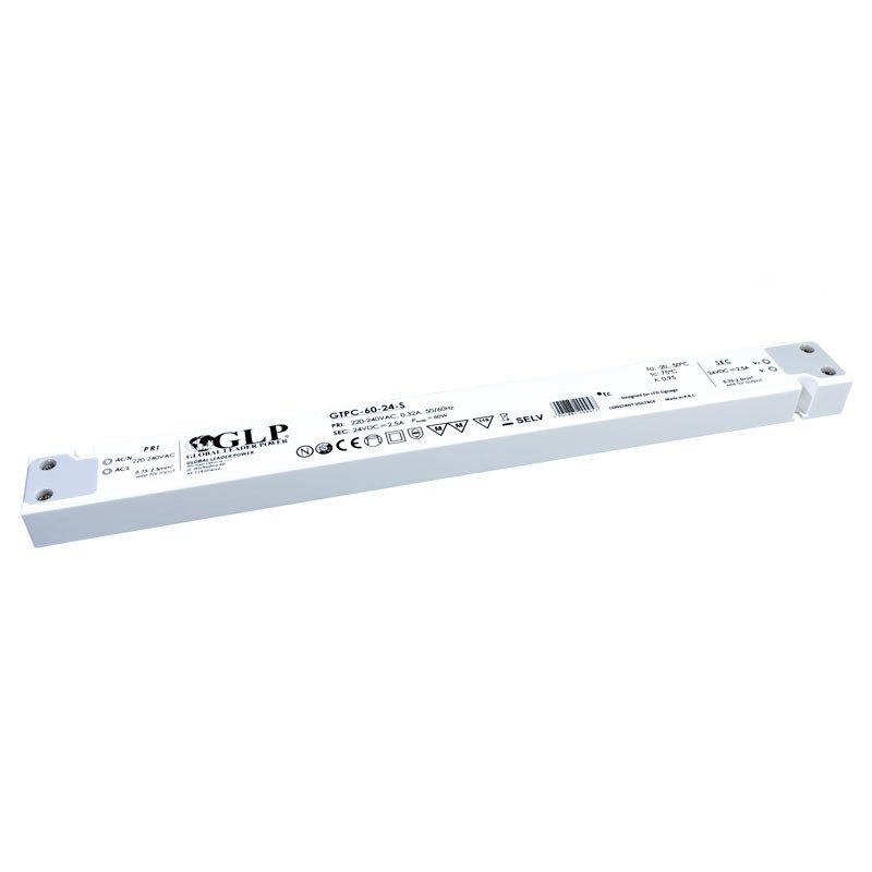 Alimentation LED 24V 60W – Ultra plate - GLP 1 Alimentation LED 24V 60W – Ultra plate - GLP