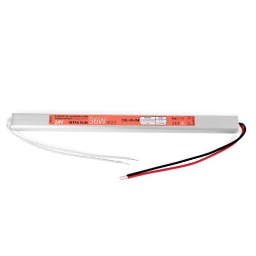 Alimentation LED 24V – 36W extra plate – IP20