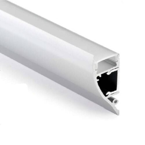 Profilé aluminium LED lèche-mur 18×44 mm – Professionnel – Éclairage mural