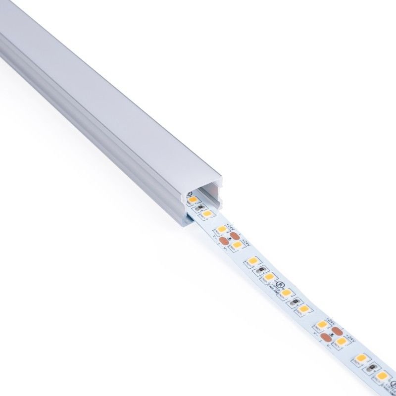 Profilé LED de surface 17x14mm – Kit complet Garanti – 1 m 8 Profilé LED de surface 17x14mm – Kit complet Garanti – 1 m