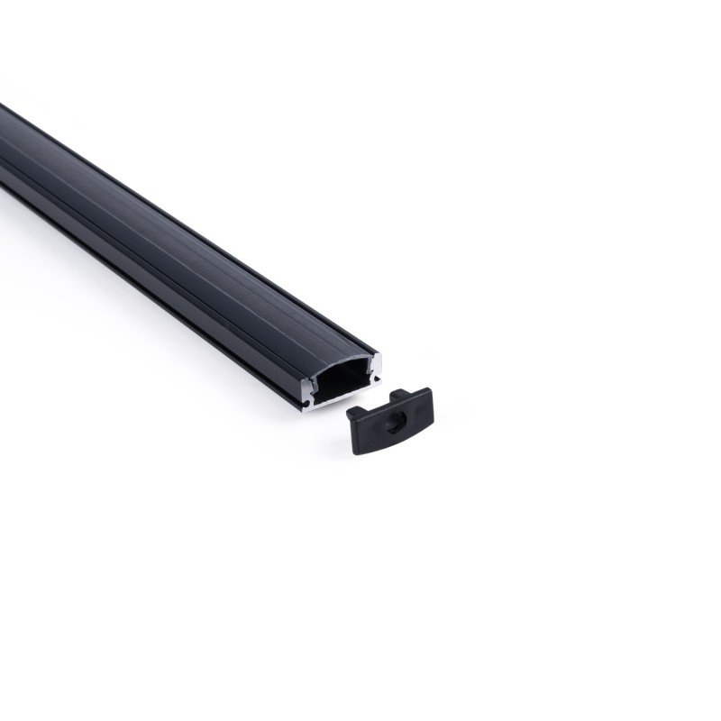 Profilé ruban LED 17x8mm – Kit complet Ultra – Surface 5 Profilé ruban LED 17x8mm – Kit complet Ultra – Surface