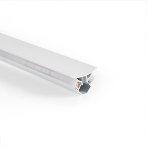 Profilé angle LED 38,7x39mm – Ultra – Double Ruban
