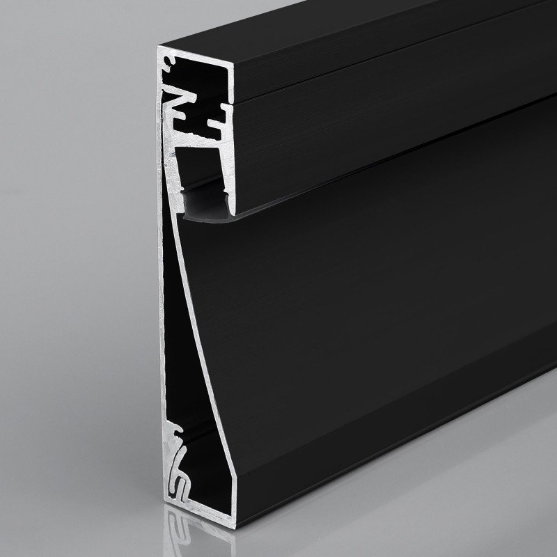 Profilé LED Plinthe 60x16mm – Ultra – Diffuseur Inclus 1 Profilé LED Plinthe 60x16mm – Ultra – Diffuseur Inclus